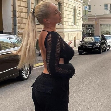 Stylish Pdxnyxx Long Sleeve Bodycon Mini Dress for Women