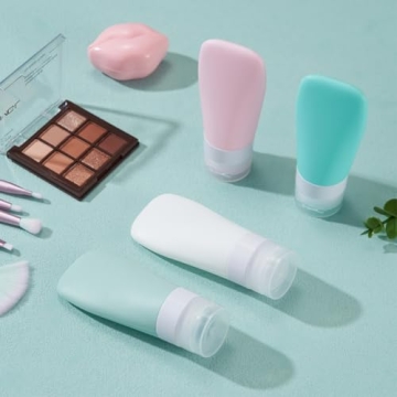 TSA Approved Leak-Proof Travel Bottles 4-Pack Eco-Friendly