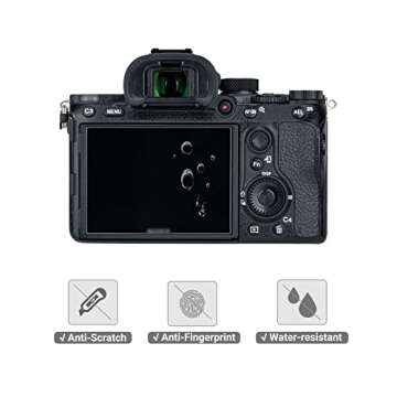 Premium Screen Protectors for Sony Cameras - 2 Pack