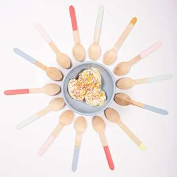 Meri Meri Soft Blue Cutlery Set for Parties