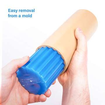 ALEXES Candle Paraffin Wax, 1lb Unscented Candle Making Wax Flakes, for Crafts & Home Fragrance, Refined Paraffin Wax Melts, Extra Strong Plastic Bags, Clear, All Season, Odorless, Classic Style