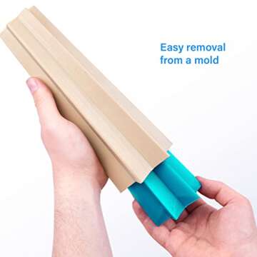 ALEXES Candle Paraffin Wax, 1lb Unscented Candle Making Wax Flakes, for Crafts & Home Fragrance, Refined Paraffin Wax Melts, Extra Strong Plastic Bags, Clear, All Season, Odorless, Classic Style