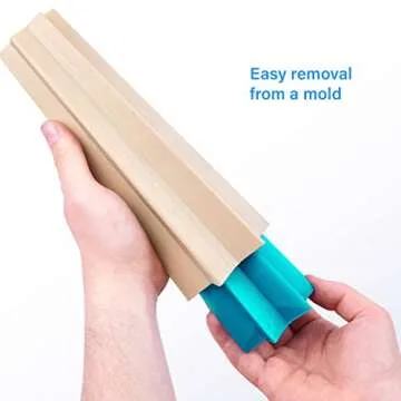 ALEXES Candle Paraffin Wax, 1lb Unscented Candle Making Wax Flakes, for Crafts & Home Fragrance, Refined Paraffin Wax Melts, Extra Strong Plastic Bags, Clear, All Season, Odorless, Classic Style