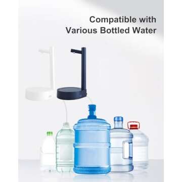 PLUZZ Portable Small Electric Water Dispenser – Ideal for Home, Office, and Camping