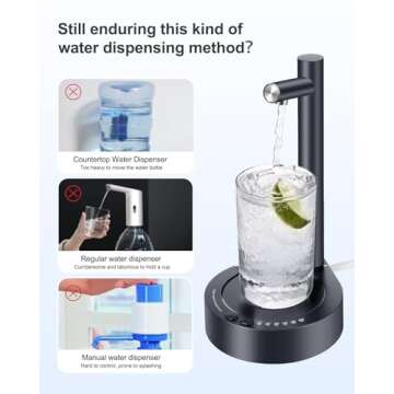 PLUZZ Portable Water Dispenser for Easy Hydration