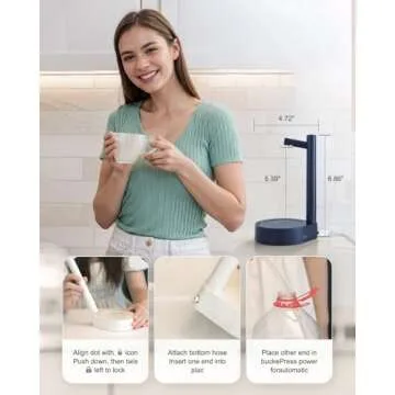 PLUZZ Portable Water Dispenser for Easy Hydration