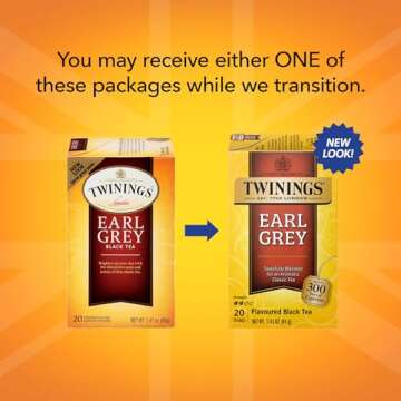 Twinings Earl Grey Tea – Bright Citrus Black Tea Bags