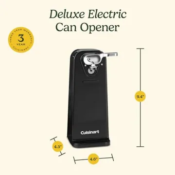 Shop Cuisinart Deluxe Electric Can Opener for Effortless Use