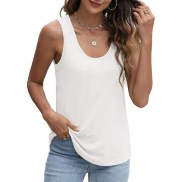 Stylish Womens Tank Tops for Summer Casual Wear