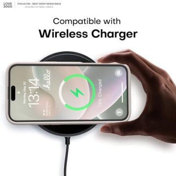 LOVE 3000 iPhone 16 Case - Shockproof Silicone Design