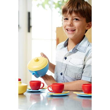 Green Toys Tea Set - Eco-Friendly Play for Kids