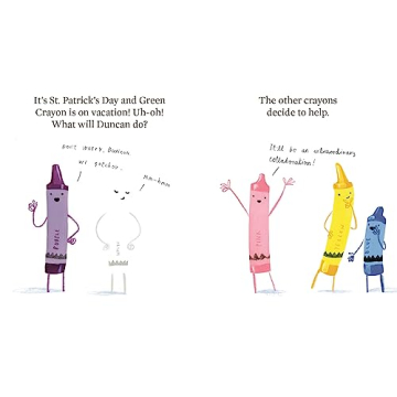 Happy St. Patrick's Day Coloring Book - Celebrate with Kreations by The Crayons!