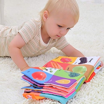 MAMMA Kiddie Baby Soft Activity Book Washable First Word Cloth