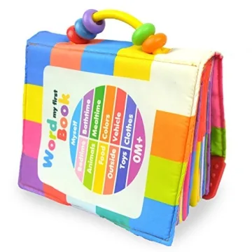 MAMMA Kiddie Baby Soft Activity Book Washable First Word Cloth