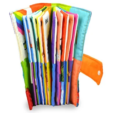 MAMMA Kiddie Baby Soft Activity Book Washable First Word Cloth