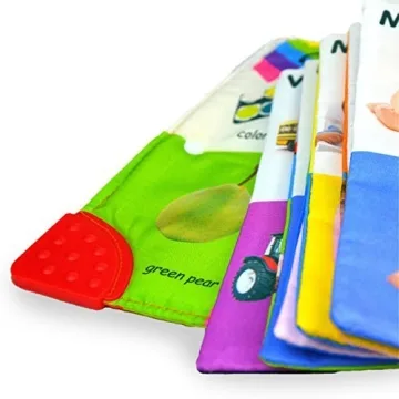 MAMMA Kiddie Baby Soft Activity Book Washable First Word Cloth