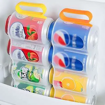 Portable Soda Can Organizer for Easy Beverage Storage