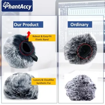 PhantAccy Pop Filter for Blue Yeti - Noise Reduction Windscreen