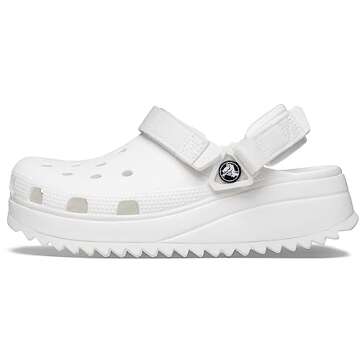 Crocs Unisex Classic Hiker Clogs White, Numeric_9 US Men