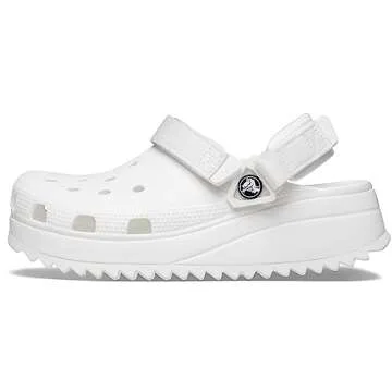 Crocs Unisex Classic Hiker Clogs White, Numeric_9 US Men