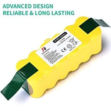 Tophinon Ni-MH Battery for iRobot Roomba 500 510 520 530 532 535 540 545 550 552 555 560 562 570 580 581 582 585 595 600 610 620 630 631 650 660 700 760 770 780 790 800 870 880
