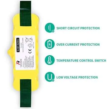 Tophinon Ni-MH Battery for iRobot Roomba 500 510 520 530 532 535 540 545 550 552 555 560 562 570 580 581 582 585 595 600 610 620 630 631 650 660 700 760 770 780 790 800 870 880