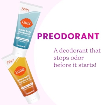 Lume Deodorant Mini Travel Size - 72 Hour Odor Control