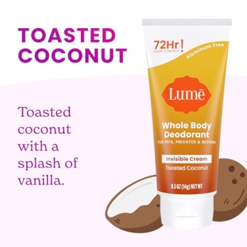 Lume Deodorant Mini Travel Size - 72 Hour Odor Control
