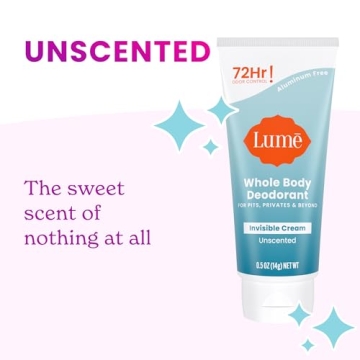 Lume Deodorant Mini Travel Size - 72 Hour Odor Control