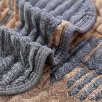 HardNok Ultra-Soft & Absorbent 6-Pack Muslin Baby Burp Cloths - 20x10 Inches, Perfect for Messy Mealtimes with Newborns & Infants. Easy-Clean & Reusable