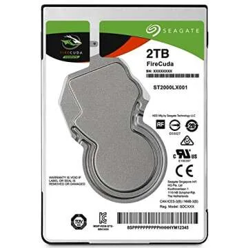 Seagate FireCuda 2TB SSHD for Fast Gaming Performance