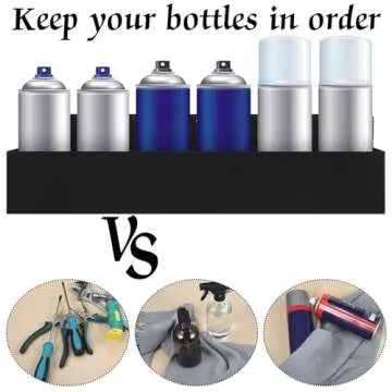 Gisafai Magnetic Spray Can Holder - Easy Organizer