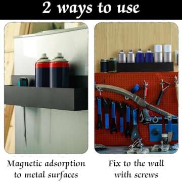 Gisafai Magnetic Spray Can Holder - Easy Organizer