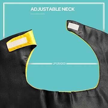 AIMIKE Superhero Capes and Masks, DIY Dress Up Capes and Masks Set, 4 Packs with Stickers