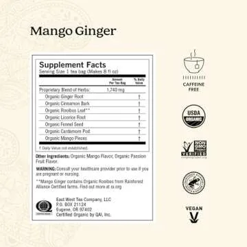 Yogi Tea Iced Variety Sampler - 16 Bags per Pack (3 Packs) - Organic Tea Sampler - Includes Mango Gi...