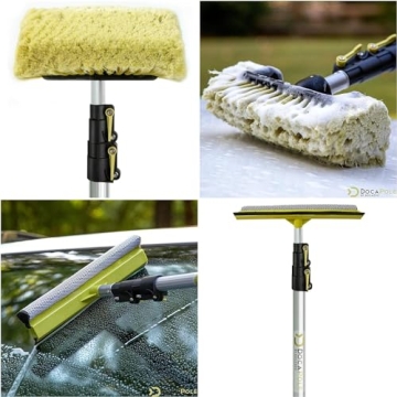 DOCA Ultimate Car Wash Kit with Extension Pole and Mitts