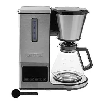 Cuisinart CPO-800P1 PurePrecision 8 Cup Pour-Over Coffee Brewer - Silver
