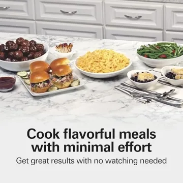 Hamilton Beach 10qt Slow Cooker for Large Meals and Gatherings