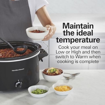 Hamilton Beach 10qt Slow Cooker for Large Meals and Gatherings