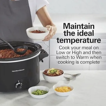 Hamilton Beach 10qt Slow Cooker for Large Meals and Gatherings