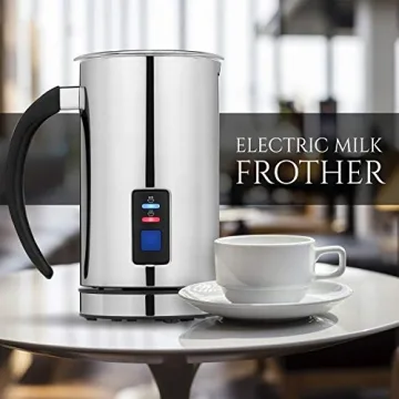 Chef's Star Milk Frother - Perfect for Lattes & Cappuccinos