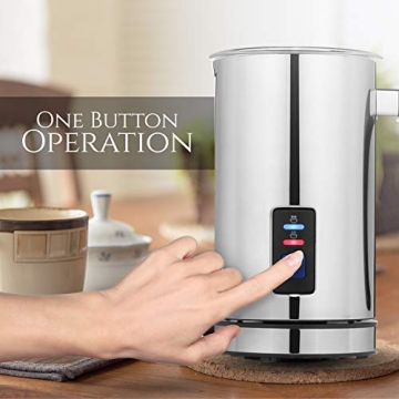 Chef's Star Milk Frother - Perfect for Lattes & Cappuccinos