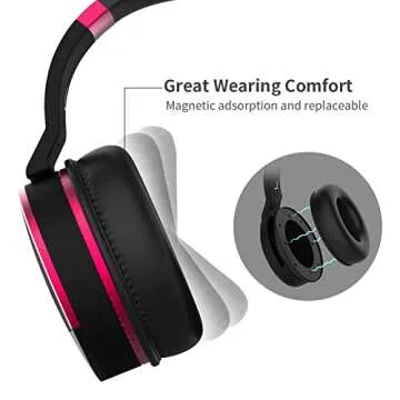 ZPVGZY Yagoolh E8 Noise Cancelling Bluetooth Headphones