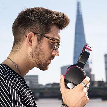 ZPVGZY Yagoolh E8 Noise Cancelling Bluetooth Headphones