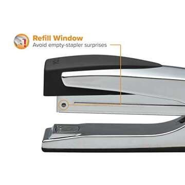 Bostitch Executive Metal Stapler - Stand-Up Design - 20 Sheet Capacity