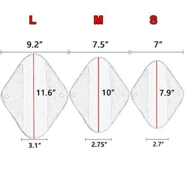 Teamoy 10pcs Reusable Cloth Menstrual Pads with Wet Bag