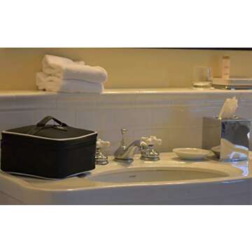 Eliza Huntley Makeup Case - Stylish & Portable Cosmetic Bag