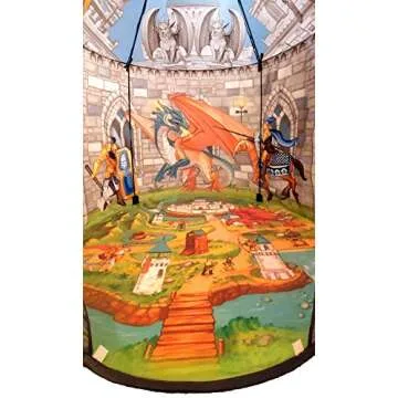 Enchanting Knight & Dragon Play Tent for Kids