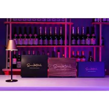 Cocktail Premium Smoker Kit by Smoktail - Premium Bourbon Smoker Kit for Crafting Exquisite Smoky Cocktails for Men and Women - Experience Blend of Bourbon and Smoke (Without Butane)