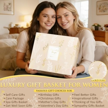Elegant Self Care Package for Women Gift Set
